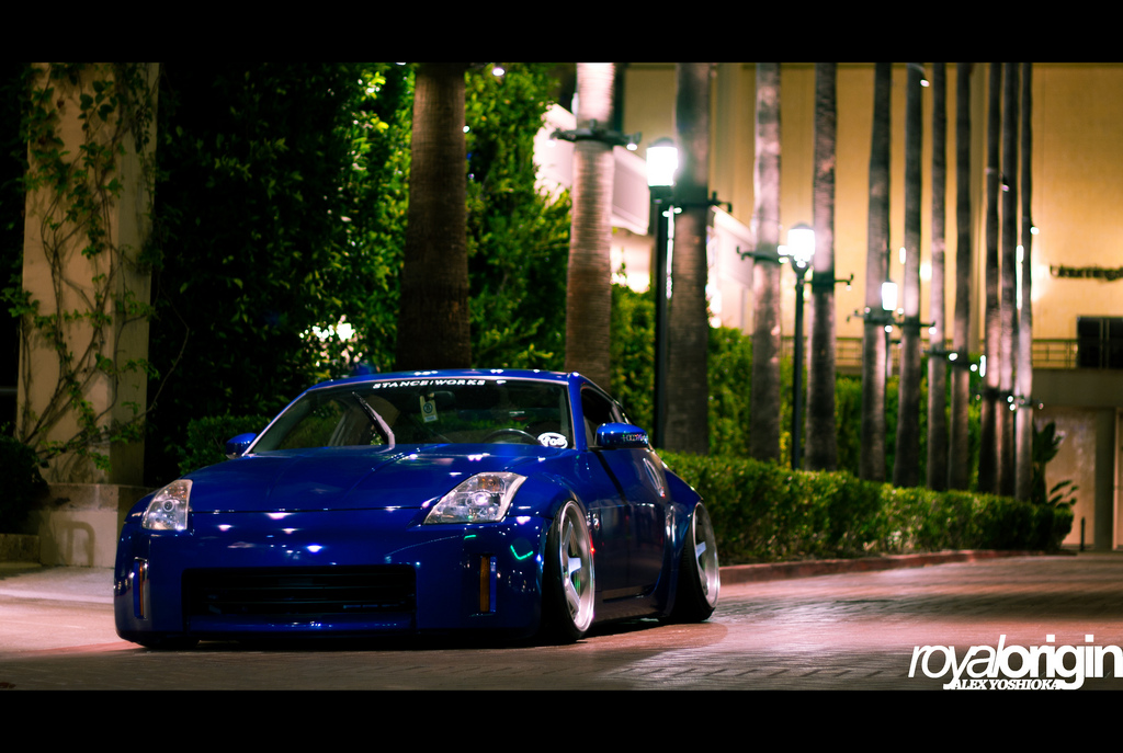 Here is Chris super slammed Nissan 350z Many of you will think wow 