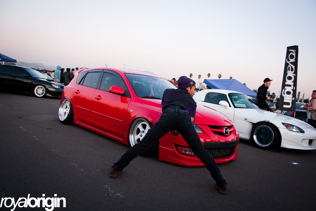 Slammed Mazda 3