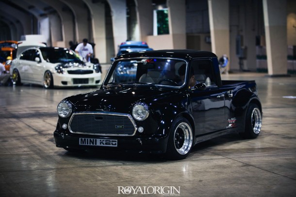 stanced mini cooper truck