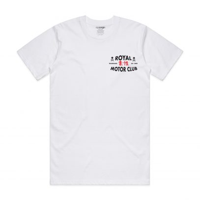 RMC TEE WHITE – FRONT